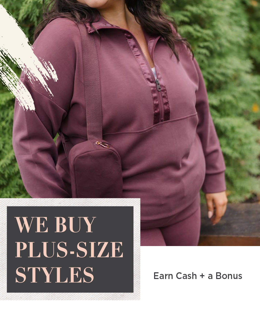 Earn Cash + Style Bucks for Plus Size Styles